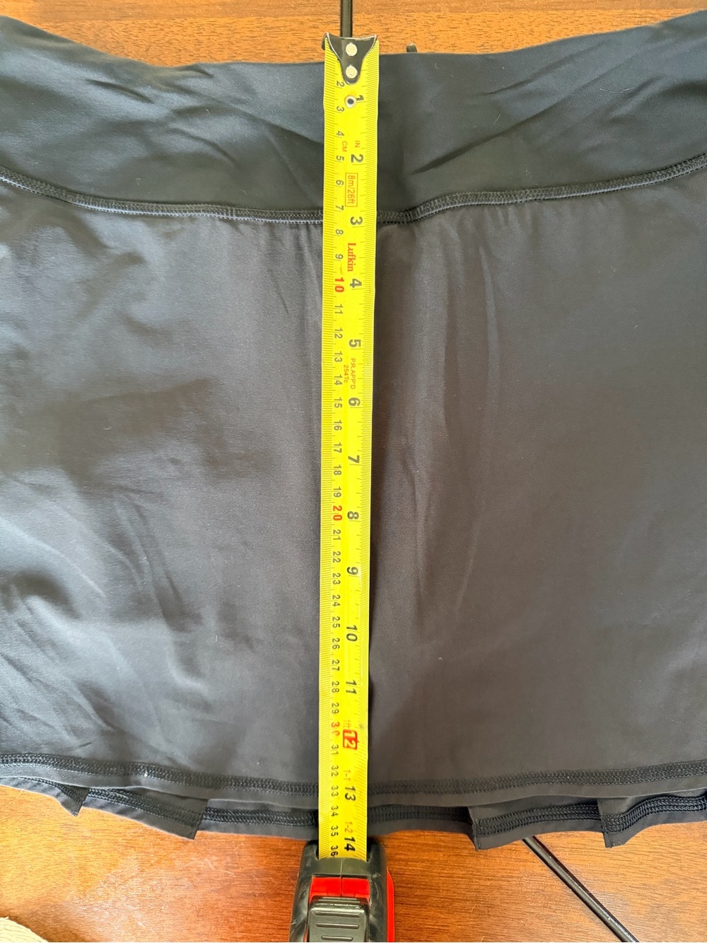 Lululemon pace setter Black Women's Skort - size 4 - Picture 7 of 8